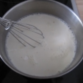 タピオカ粉でプルプルのミルク葛餅 レシピ 作り方 By ドイツ友 楽天レシピ